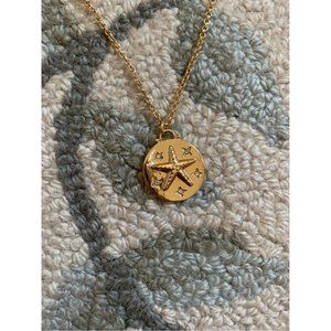Lilly Pulitzer Gold Starfish Necklace